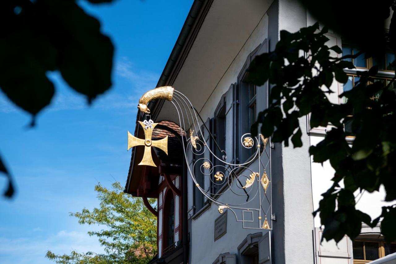 Hotel Zum Goldenen Kreuz Frauenfeld Bagian luar foto